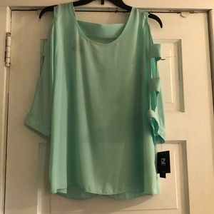 Seaform green blouse